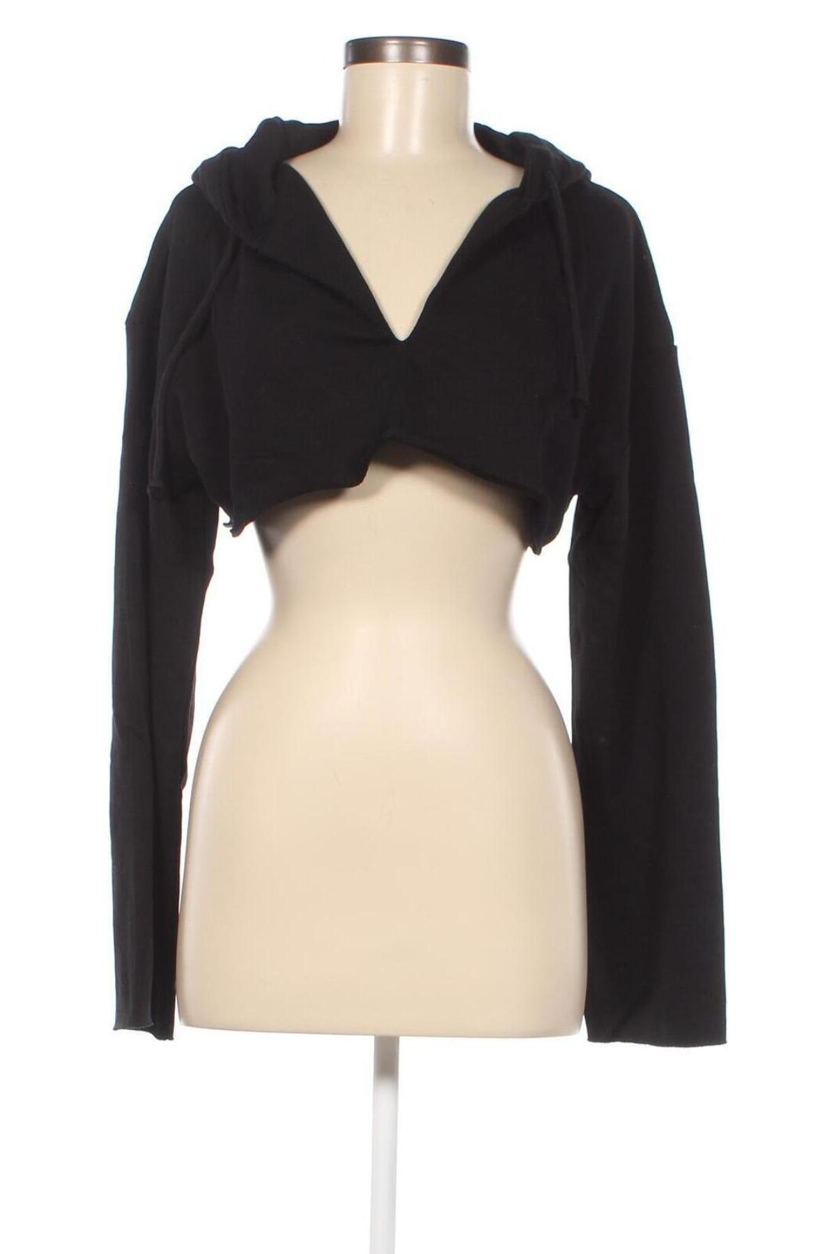 Γυναικείο φούτερ Weekday, Μέγεθος S, Χρώμα Μαύρο, Τιμή 7,79 €