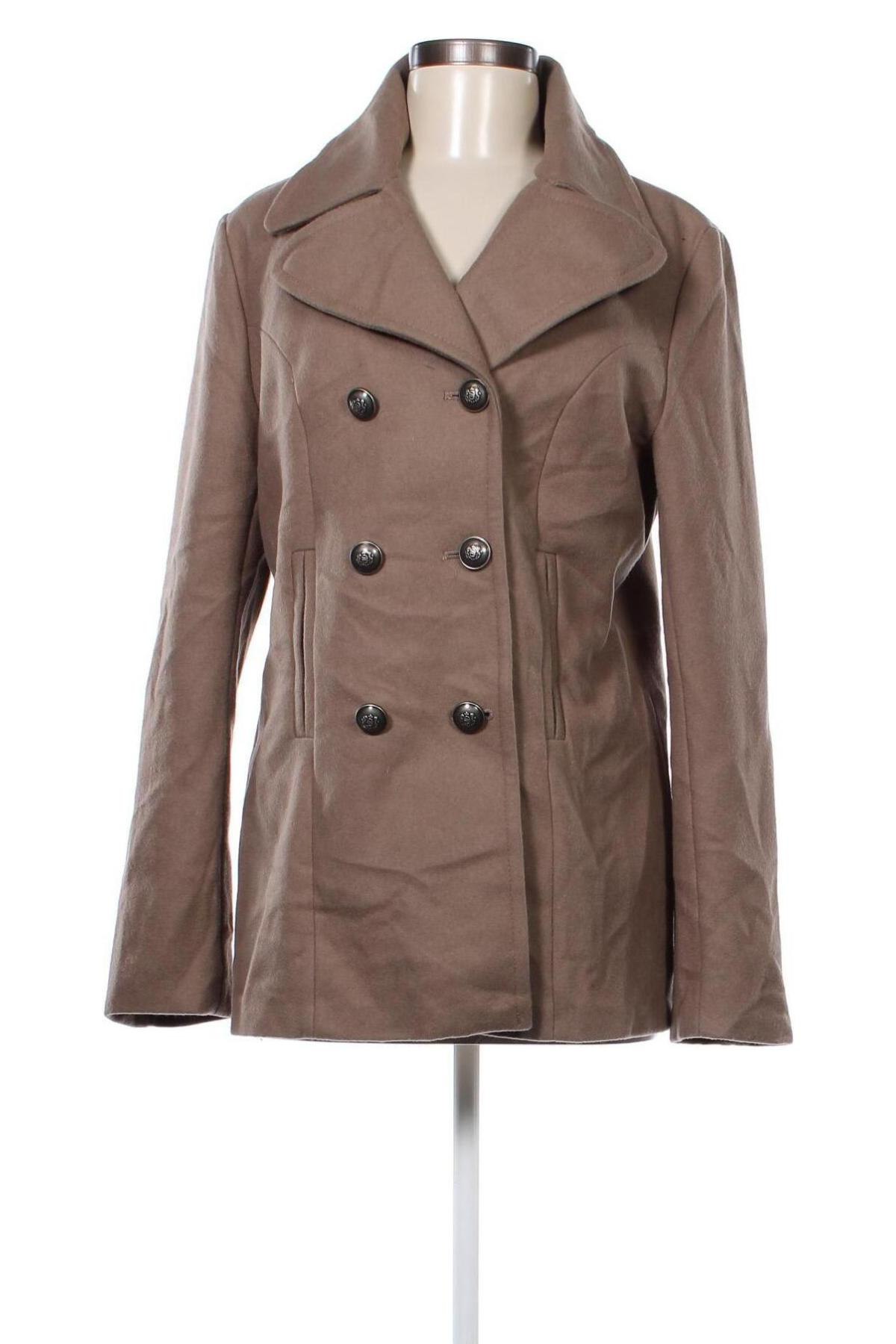 Γυναικείο παλτό Camaieu, Μέγεθος M, Χρώμα  Μπέζ, Τιμή 7,94 €