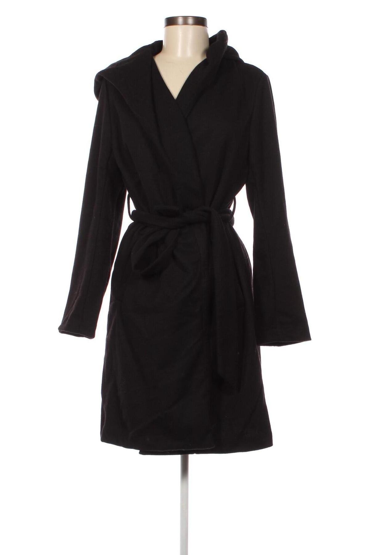 Γυναικείο παλτό Fresh Made, Μέγεθος M, Χρώμα Μαύρο, Τιμή 15,08 €