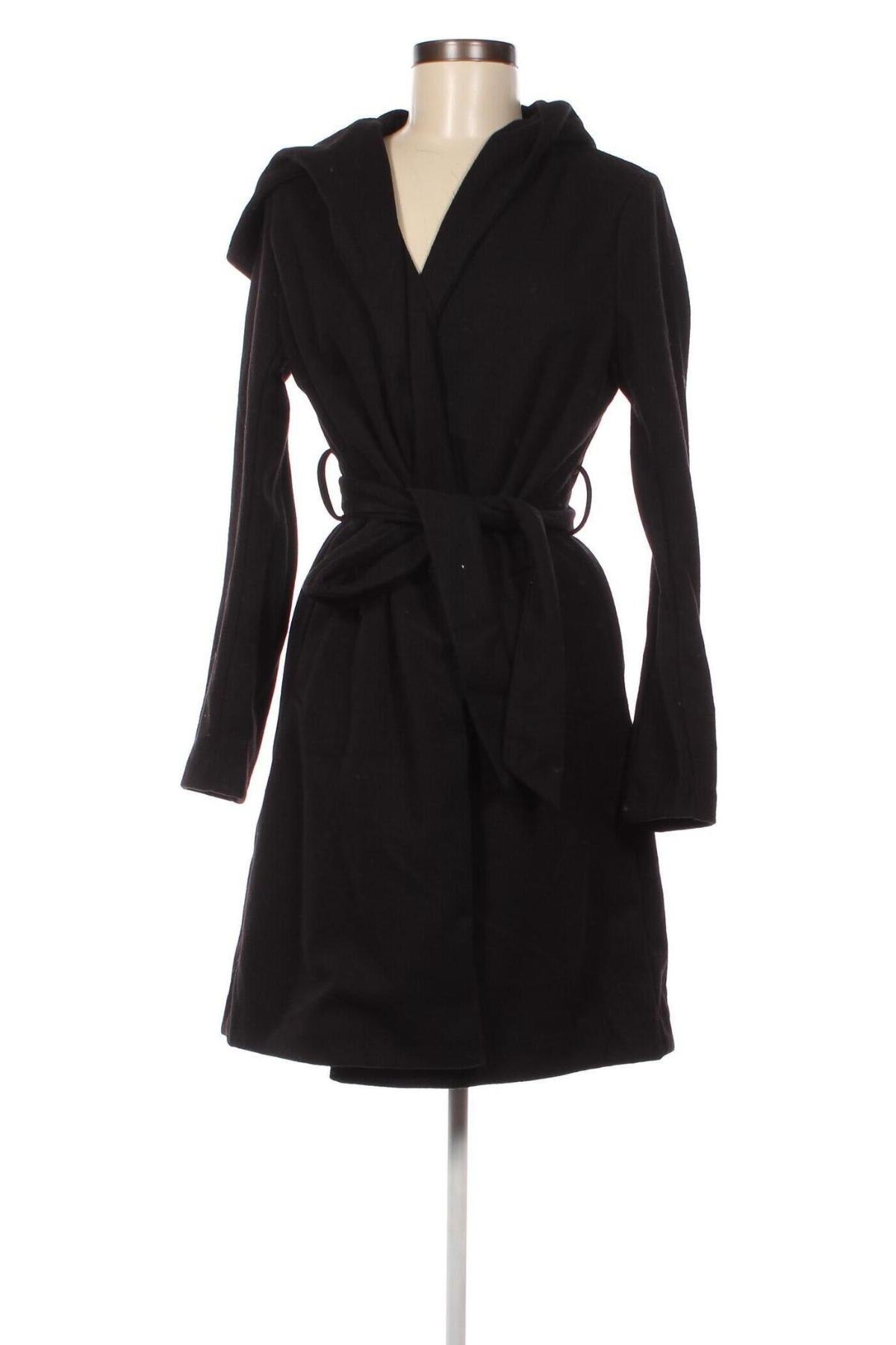 Γυναικείο παλτό Fresh Made, Μέγεθος S, Χρώμα Μαύρο, Τιμή 17,24 €