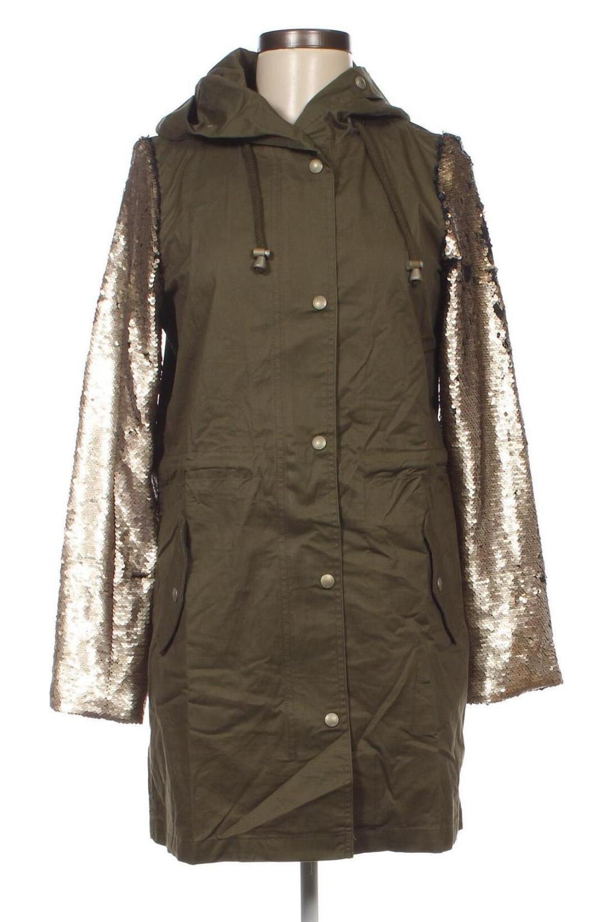 Γυναικείο παλτό MyMO, Μέγεθος M, Χρώμα Πράσινο, Τιμή 30,08 €