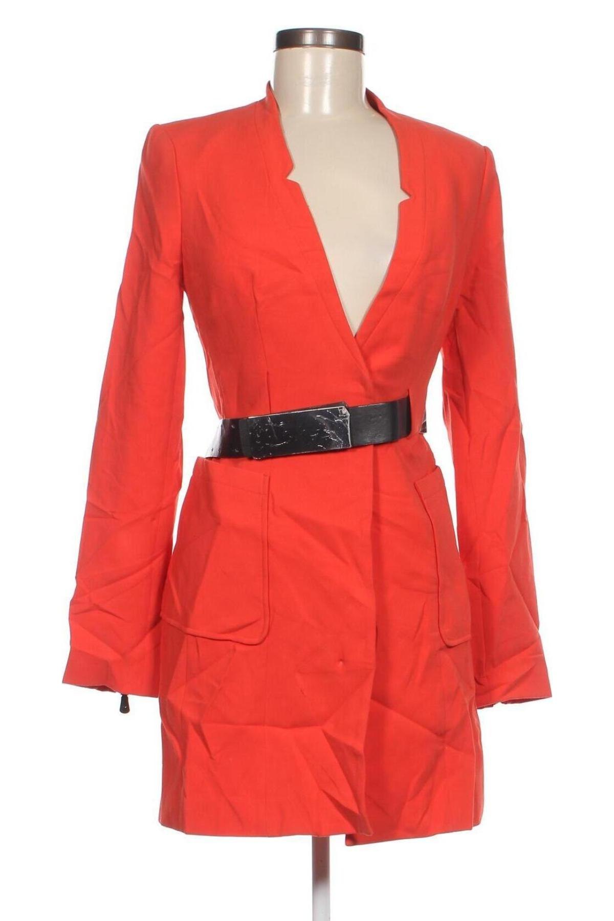 Дамско палто ONLY, Размер M, Цвят Червен, Цена 23,75 лв.