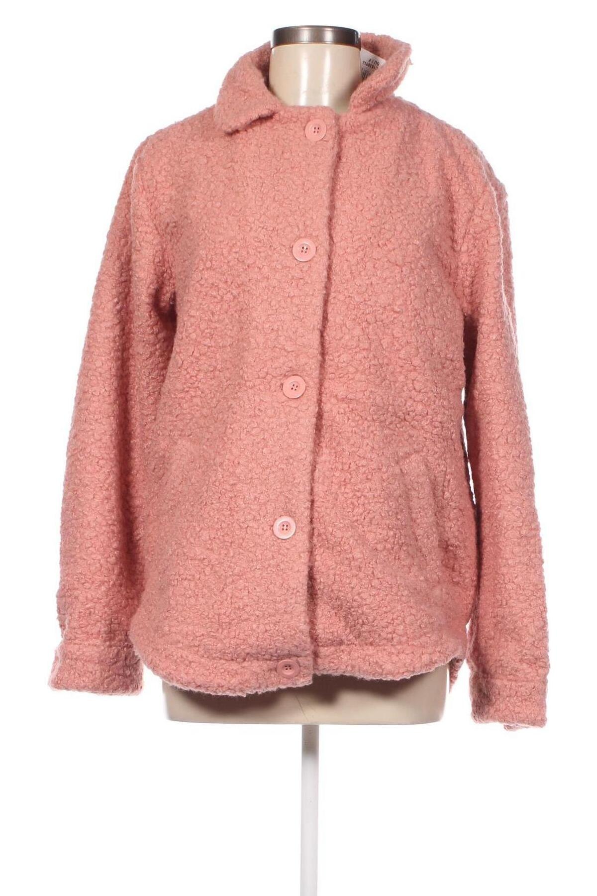 Γυναικείο παλτό Stitch & Soul, Μέγεθος M, Χρώμα Ρόζ , Τιμή 14,19 €