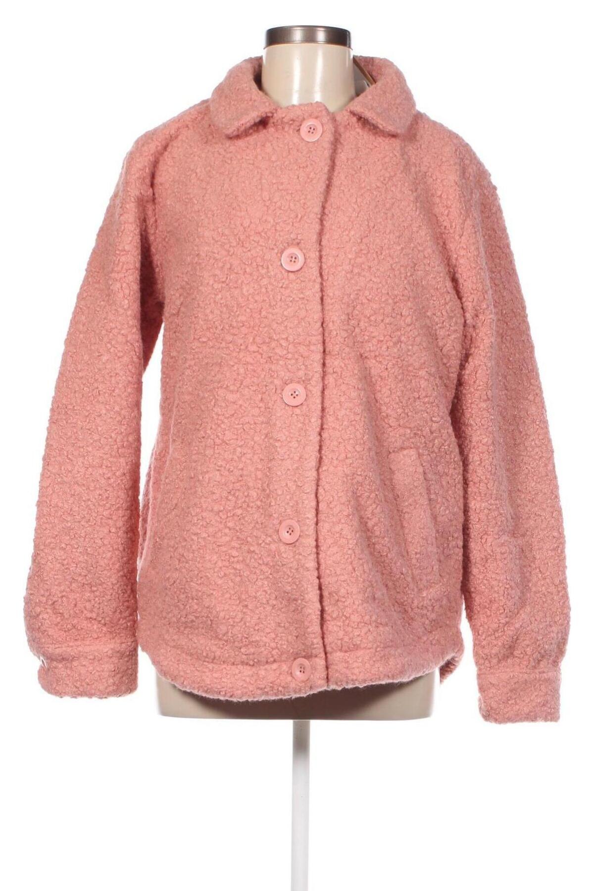 Γυναικείο παλτό Stitch & Soul, Μέγεθος L, Χρώμα Ρόζ , Τιμή 13,30 €
