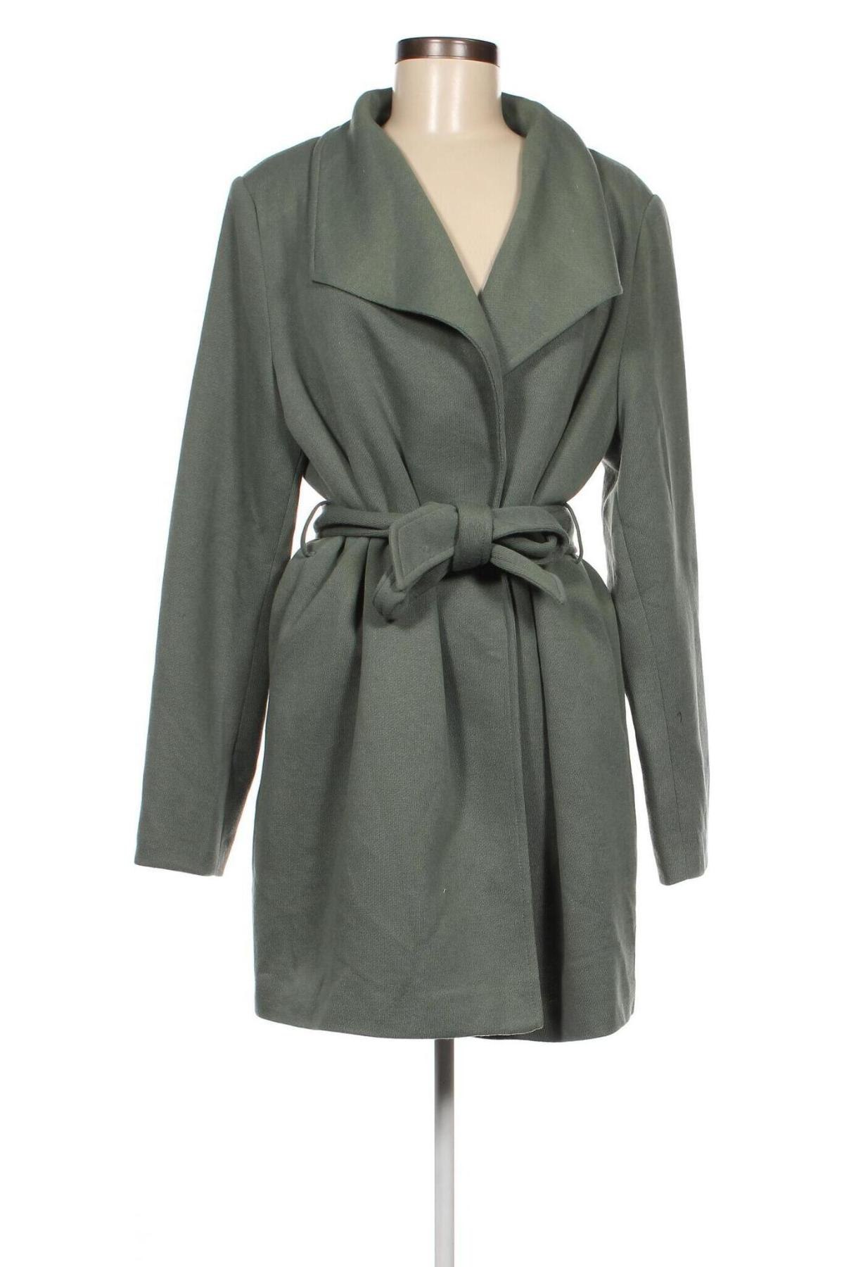Дамско палто Vero Moda, Размер L, Цвят Зелен, Цена 95,00 лв.