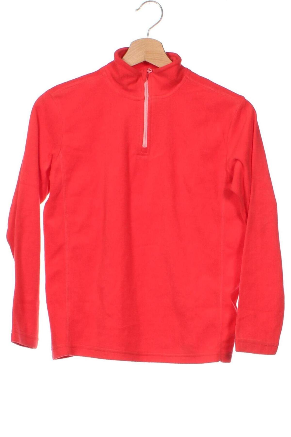 Kinder Fleece Shirt Line One, Größe 11-12y/ 152-158 cm, Farbe Rot, Preis 2,34 €