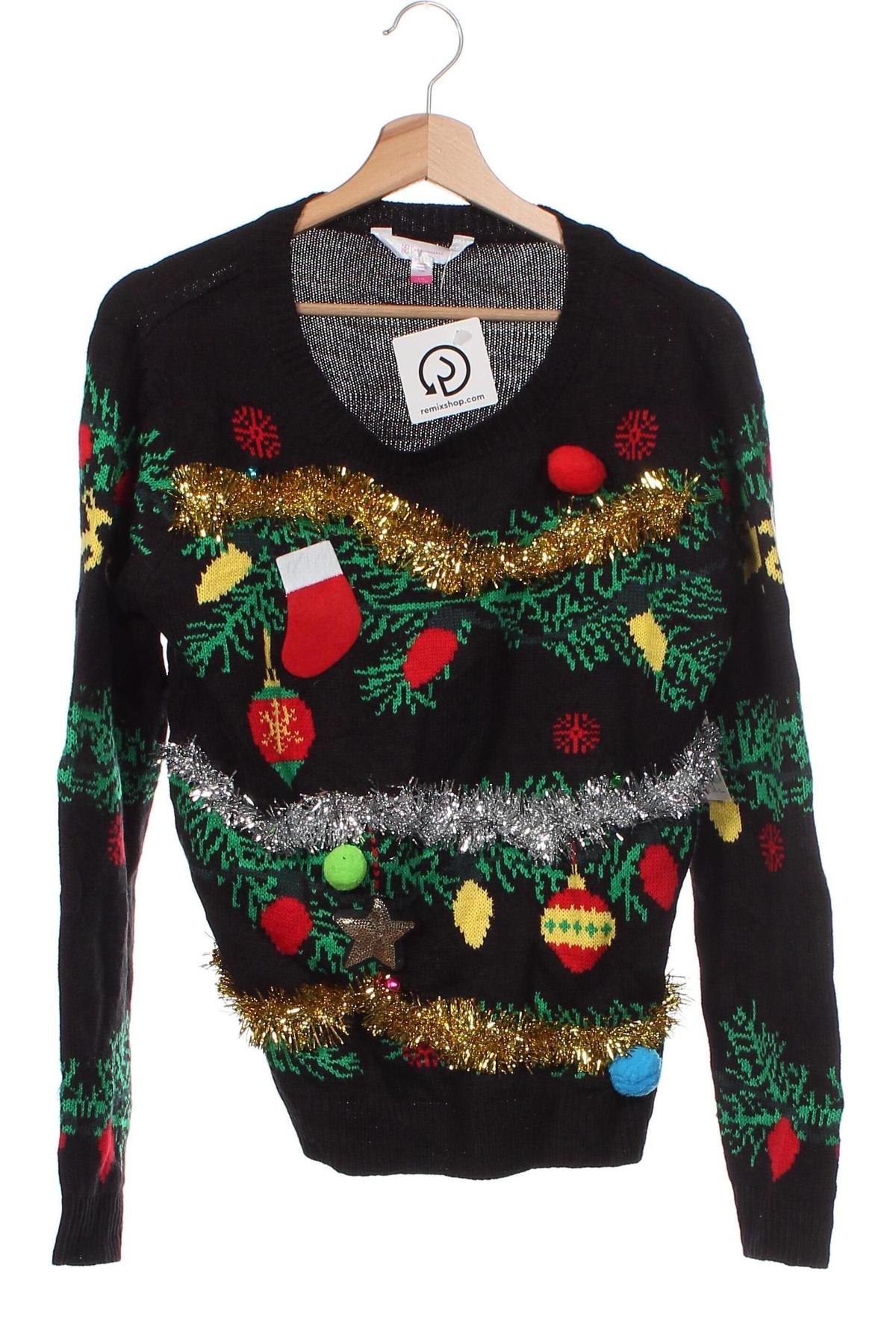 Детски пуловер No Boundaries, Размер 11-12y/ 152-158 см, Цвят Черен, Цена 10,20 лв.
