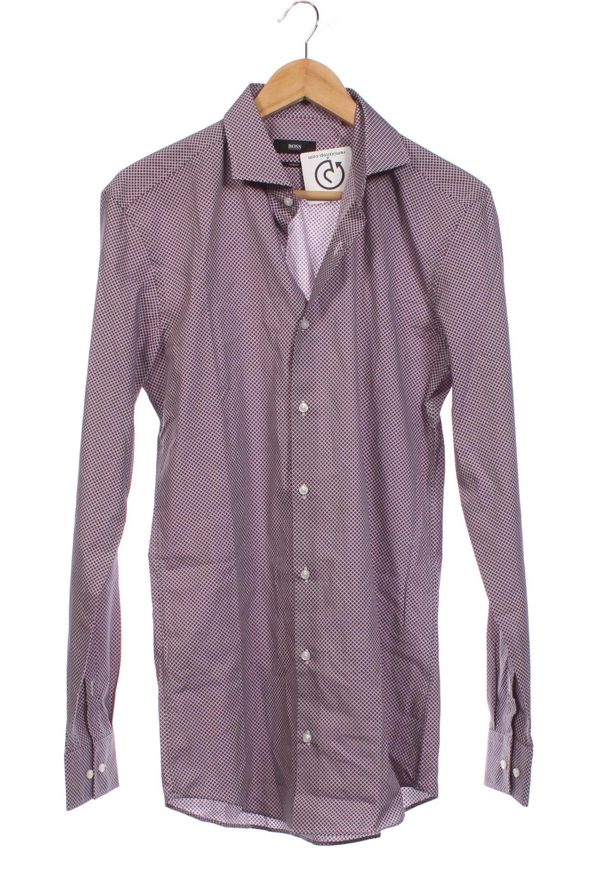 Ανδρικό πουκάμισο Hugo Boss, Μέγεθος M, Χρώμα Πολύχρωμο, Τιμή 56,42 €