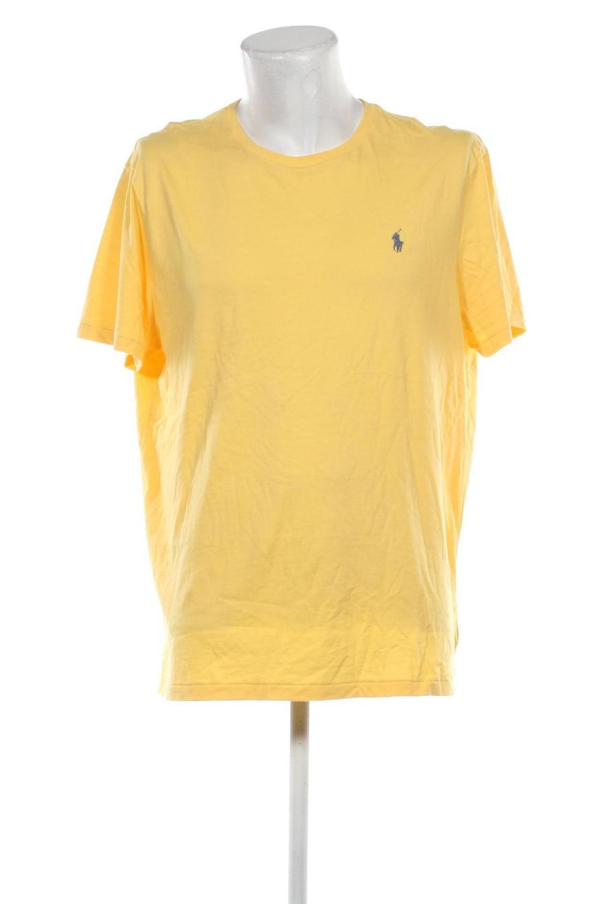 Ανδρικό t-shirt Polo By Ralph Lauren, Μέγεθος XL, Χρώμα Κίτρινο, Τιμή 43,46 €