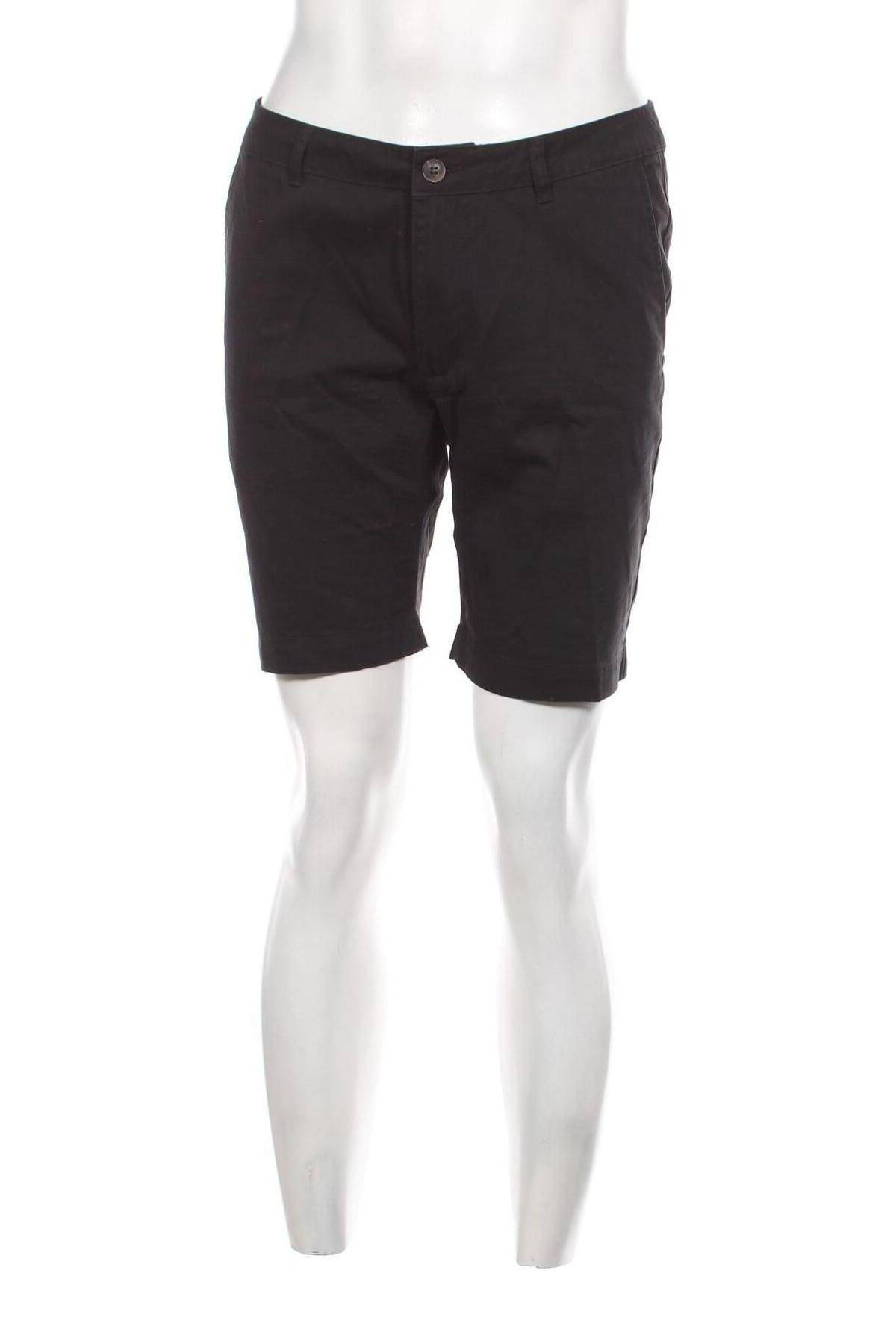 Мъжки къс панталон Pier One, Размер M, Цвят Черен, Цена 19,20 лв.