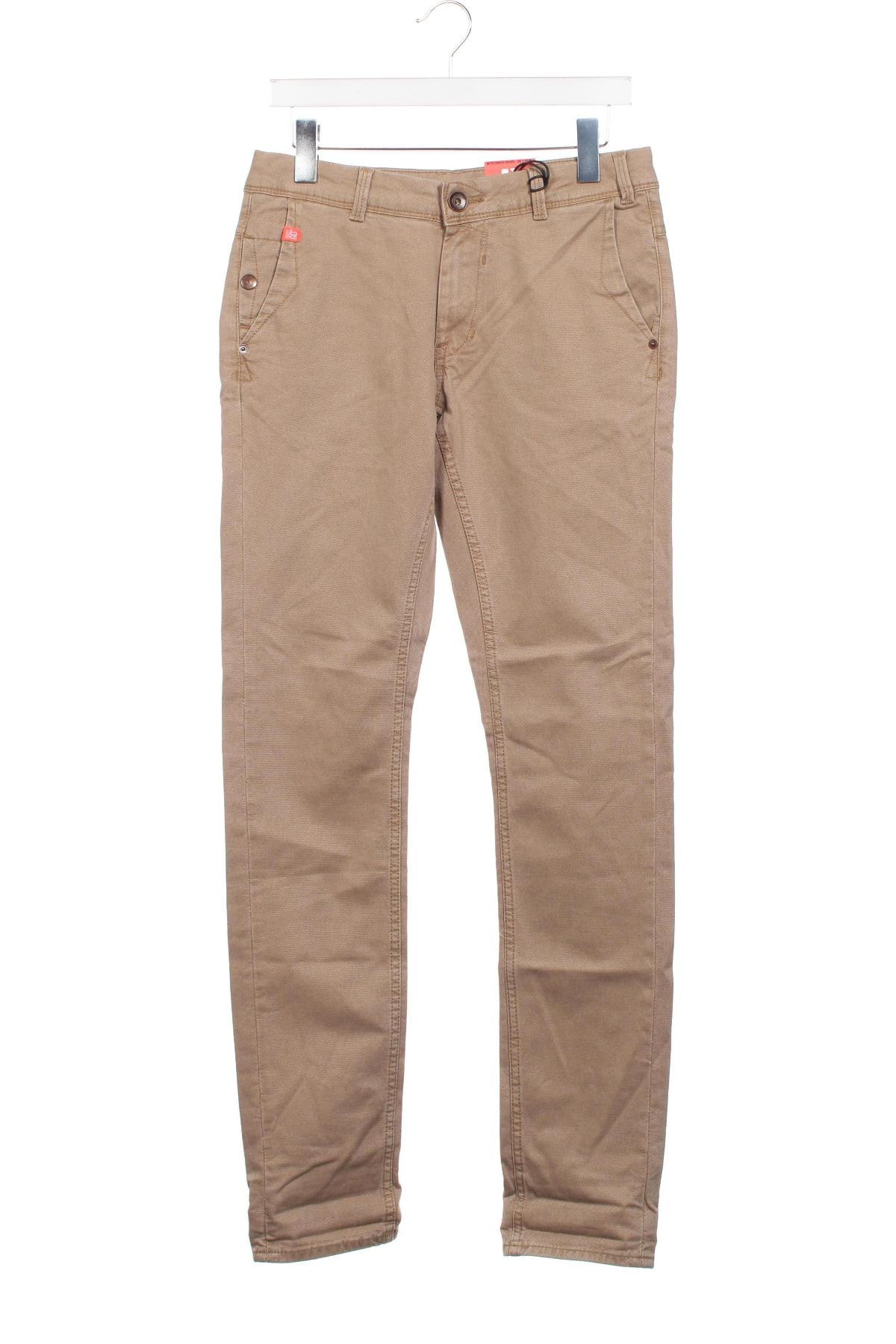 Мъжки панталон Garcia Jeans, Размер S, Цвят Бежов, Цена 10,44 лв.