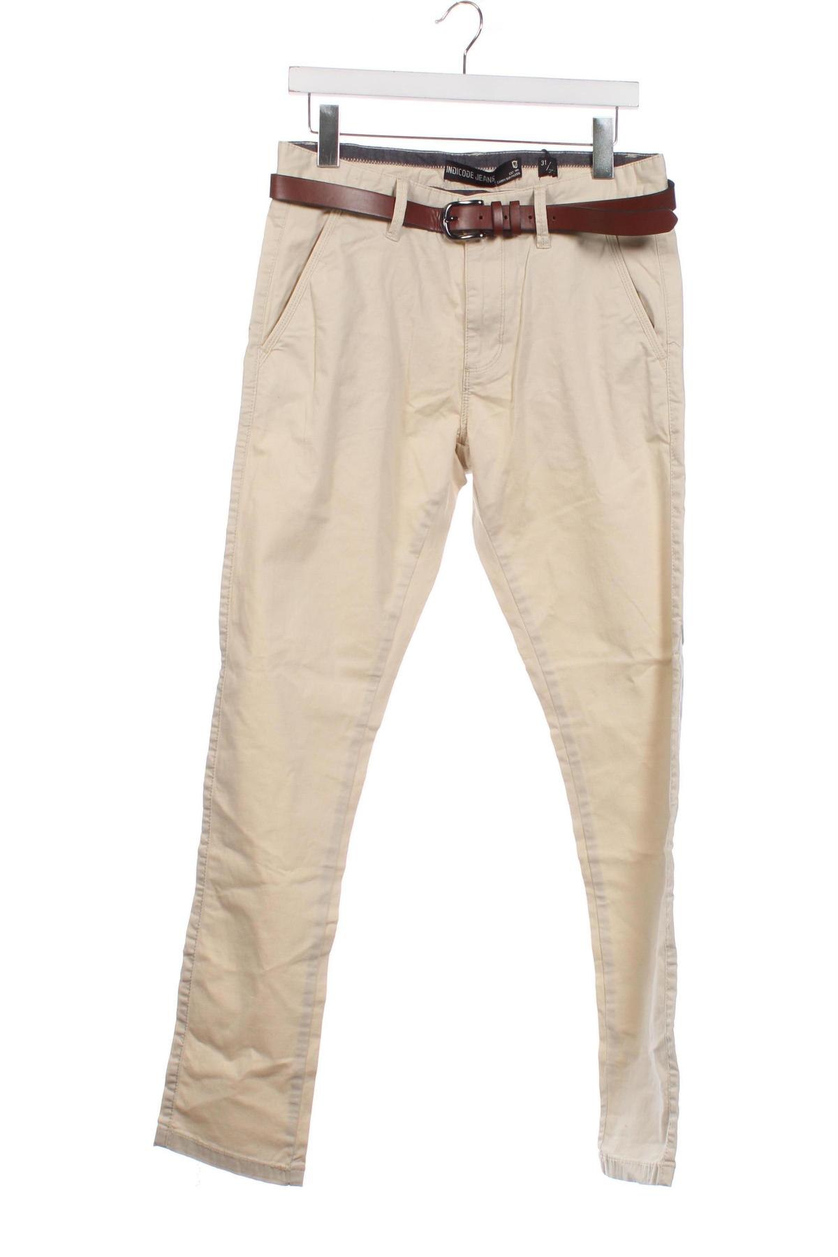 Ανδρικό παντελόνι Indicode, Μέγεθος M, Χρώμα  Μπέζ, Τιμή 44,85 €