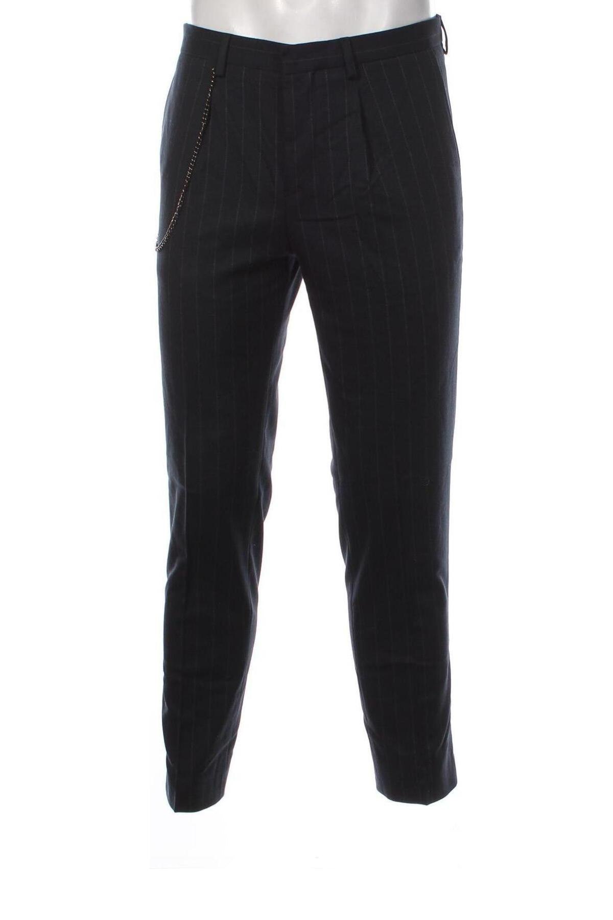 Pantaloni de bărbați Shelby & Sons, Mărime M, Culoare Albastru, Preț 28,62 Lei