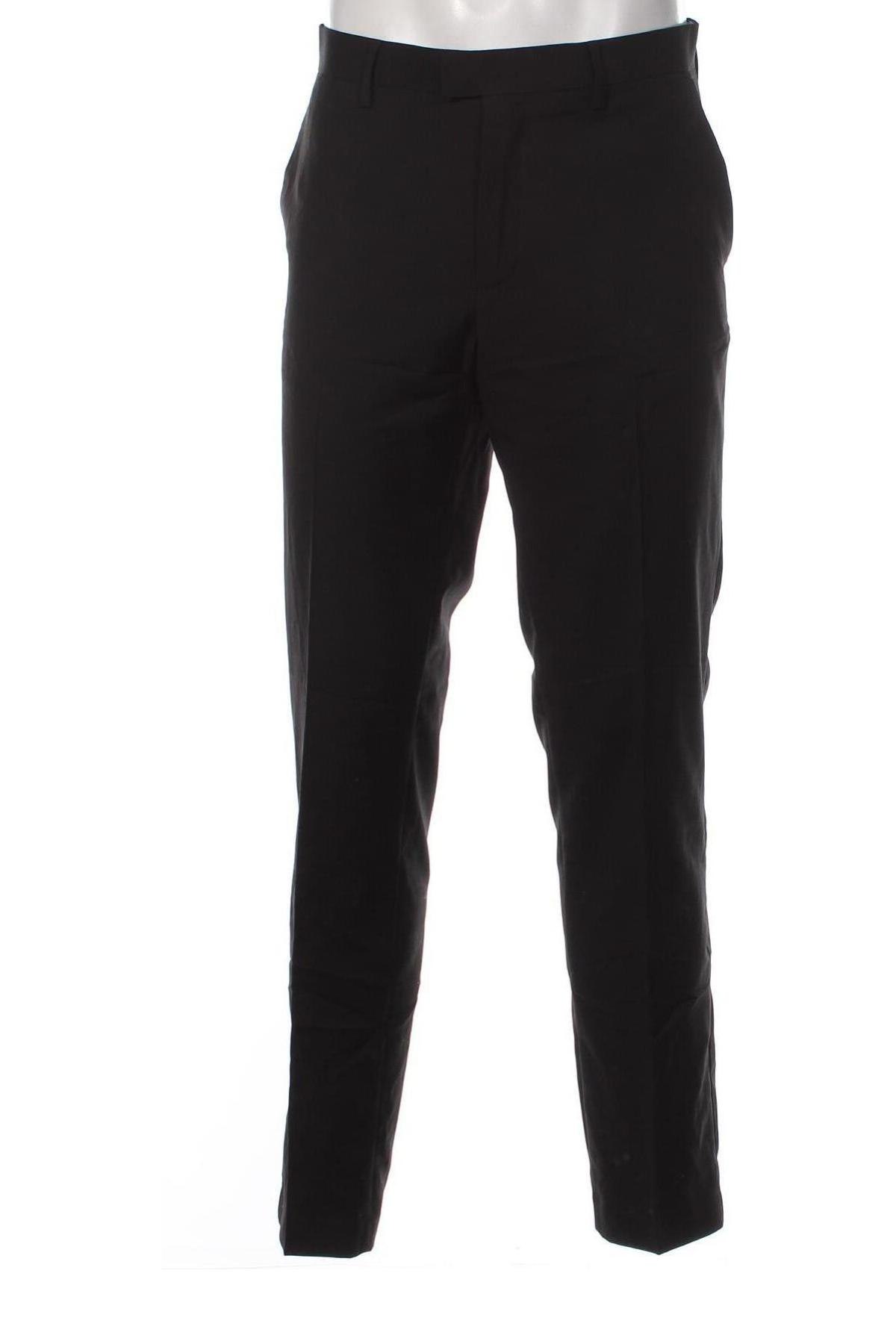 Мъжки панталон United Colors Of Benetton, Размер L, Цвят Черен, Цена 87,00 лв.