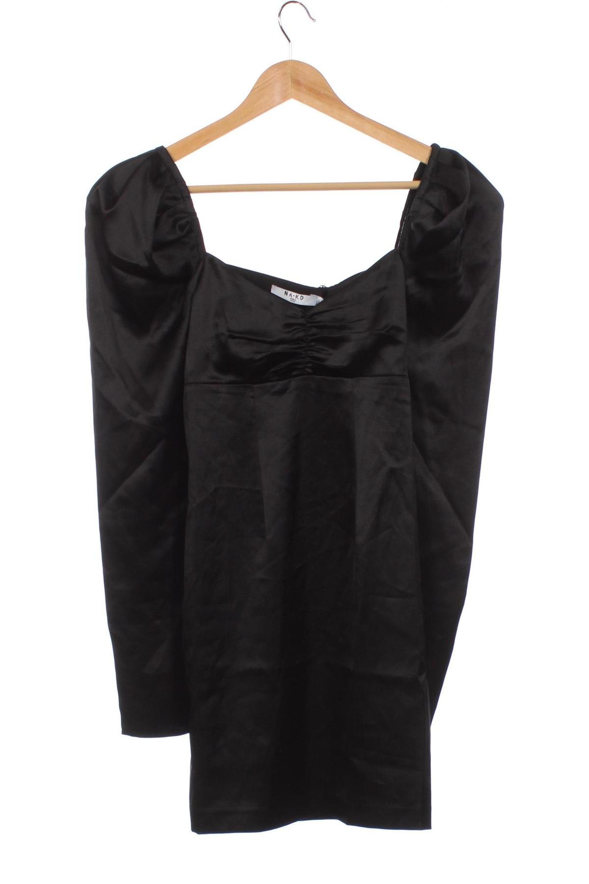 Šaty  NA-KD, Veľkosť XS, Farba Čierna, Cena  7,36 €