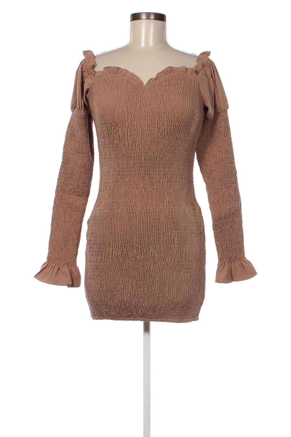 Kleid NA-KD, Größe M, Farbe Braun, Preis 9,99 €