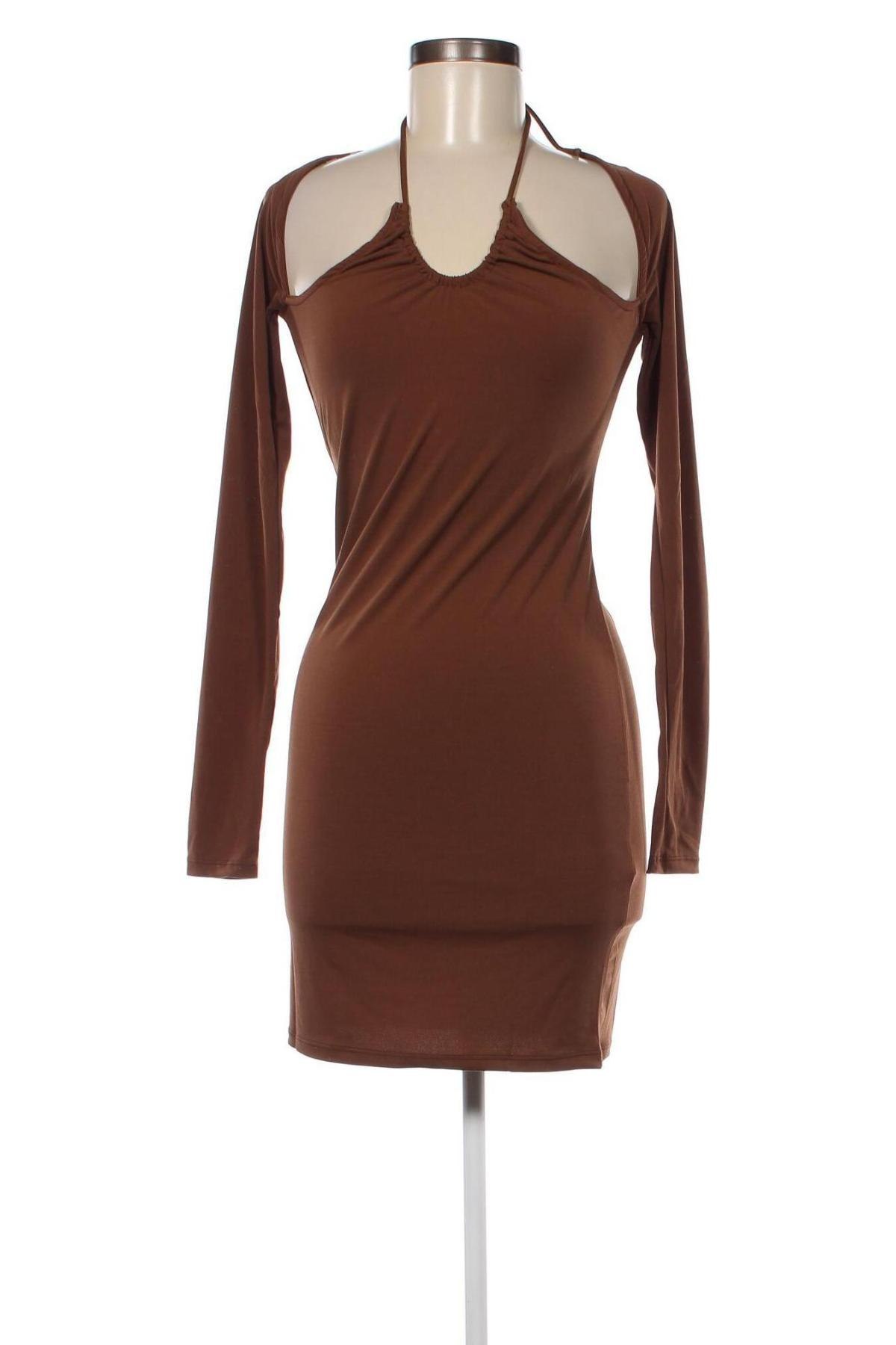 Kleid NA-KD, Größe M, Farbe Braun, Preis 4,21 €