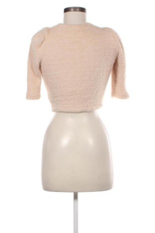 Bluză de femei Bershka, Mărime XS, Culoare Bej, Preț 65,99 Lei