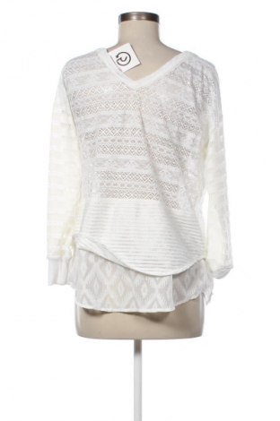Damen Shirt Desigual, Größe L, Farbe Weiß, Preis 24,55 €