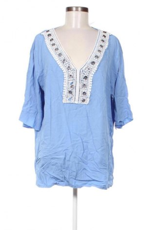 Γυναικεία μπλούζα Fashion, Μέγεθος 5XL, Χρώμα Μπλέ, Τιμή 14,00 €
