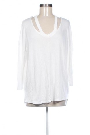 Γυναικεία μπλούζα Gina Tricot, Μέγεθος XL, Χρώμα Λευκό, Τιμή 10,23 €