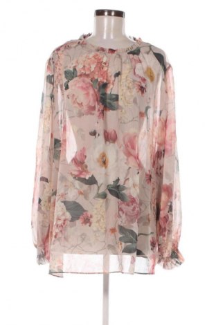 Γυναικεία μπλούζα H&M, Μέγεθος 4XL, Χρώμα Πολύχρωμο, Τιμή 5,99 €