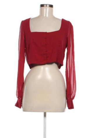 Damen Shirt H&M Divided, Größe XL, Farbe Rot, Preis € 13,99