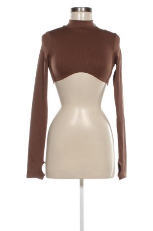 Дамска блуза H&M Divided, Размер XS, Цвят Кафяв, Цена 19,99 лв.