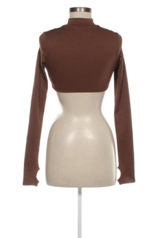 Дамска блуза H&M Divided, Размер XS, Цвят Кафяв, Цена 19,99 лв.