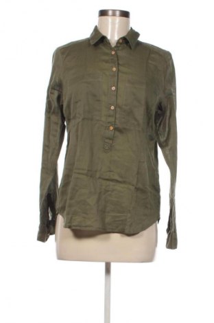 Damen Shirt H&M L.O.G.G., Größe XS, Farbe Grün, Preis 10,00 €