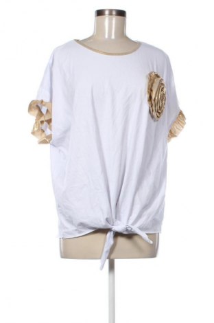 Damen Shirt Made In Italy, Größe L, Farbe Weiß, Preis € 10,00