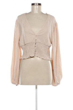 Damen Shirt Monki, Größe M, Farbe Beige, Preis 8,99 €