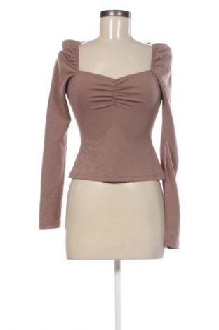 Bluză de femei NA-KD, Mărime XS, Culoare Maro, Preț 47,99 Lei