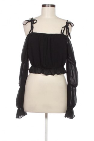 Bluză de femei NA-KD, Mărime M, Culoare Negru, Preț 117,99 Lei