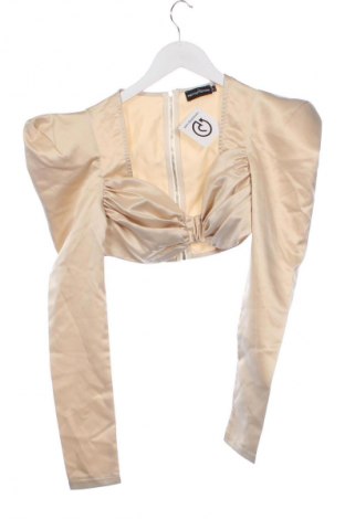 Bluză de femei Pretty Little Thing, Mărime XXS, Culoare Bej, Preț 50,00 Lei