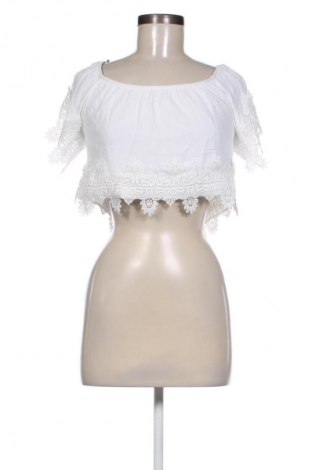 Damen Shirt Pull&Bear, Größe S, Farbe Weiß, Preis 9,74 €