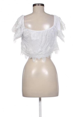 Damen Shirt Pull&Bear, Größe S, Farbe Weiß, Preis 9,74 €