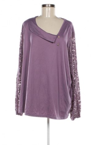 Bluză de femei SHEIN, Mărime 4XL, Culoare Mov, Preț 65,99 Lei