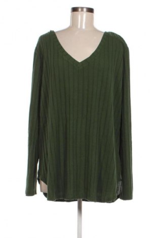 Bluză de femei SHEIN, Mărime 4XL, Culoare Verde, Preț 51,45 Lei