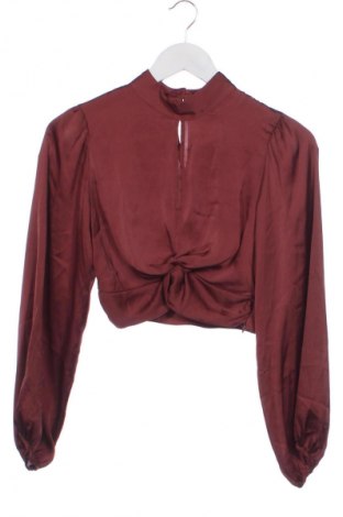 Дамска блуза Zara, Размер XS, Цвят Червен, Цена 26,98 лв.
