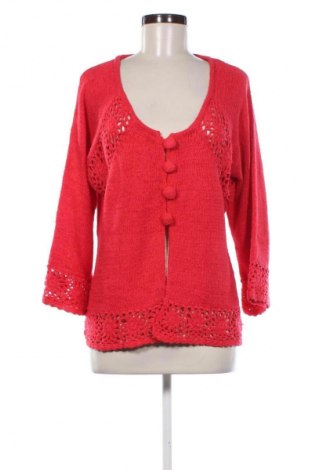Damski kardigan Andrea, Rozmiar XL, Kolor Czerwony, Cena 54,99 zł