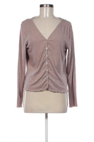Damen Strickjacke H&M, Größe L, Farbe Braun, Preis 14,83 €