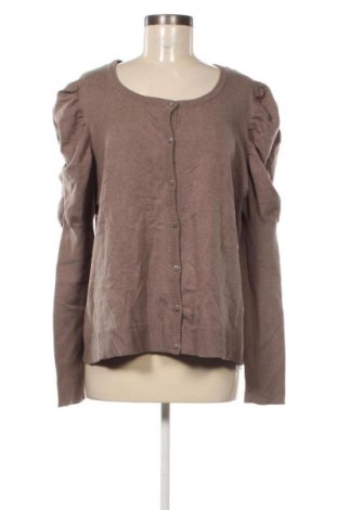 Γυναικεία ζακέτα H&M, Μέγεθος XL, Χρώμα Καφέ, Τιμή 15,99 €