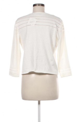 Damen Strickjacke Nina Leonard, Größe M, Farbe Weiß, Preis 8,99 €