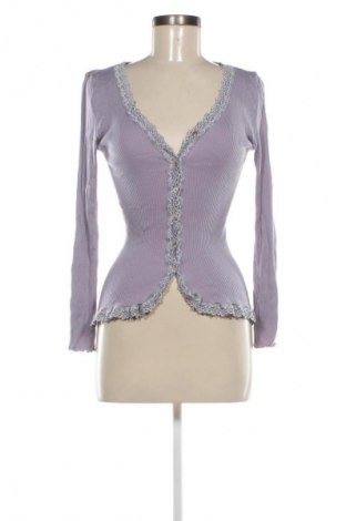 Cardigan de damă Unbranded, Mărime M, Culoare Mov, Preț 100,99 Lei