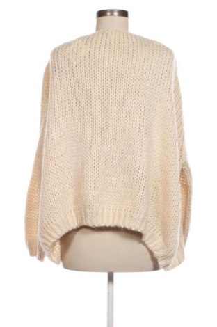 Damski kardigan Unbranded, Rozmiar L, Kolor ecru, Cena 124,48 zł