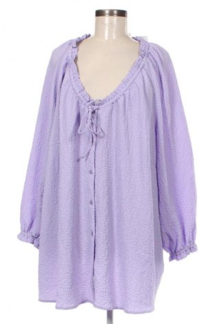 Дамска риза Bpc Bonprix Collection, Размер 3XL, Цвят Лилав, Цена 25,00 лв.