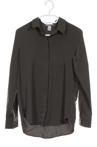 Cămașă de femei H&M, Mărime XS, Culoare Verde, Preț 86,99 Lei