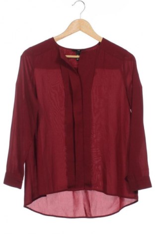 Дамска риза H&M, Размер XS, Цвят Червен, Цена 16,99 лв.