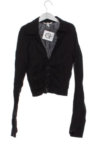 Cămașă de femei H&M, Mărime XS, Culoare Negru, Preț 86,99 Lei
